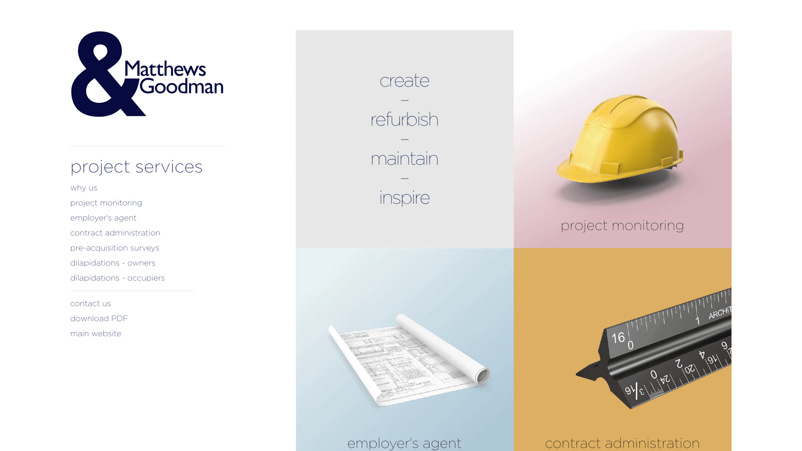 services.matthewsgoodman.co.uk built with uSkinned for Umbraco.